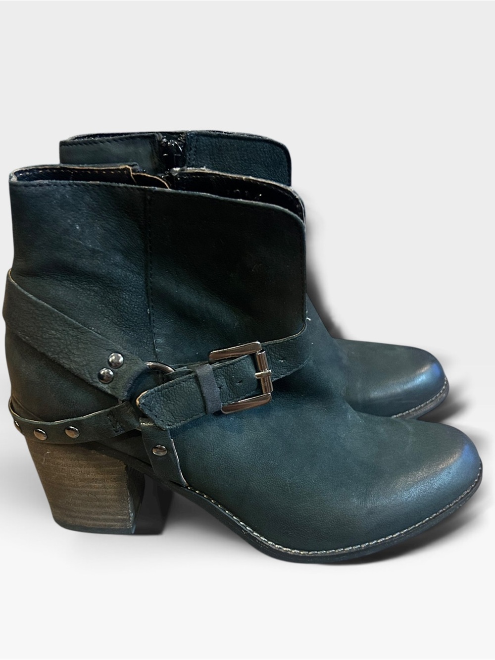 Matisse Black Harney Western Bootie w/ Buckle